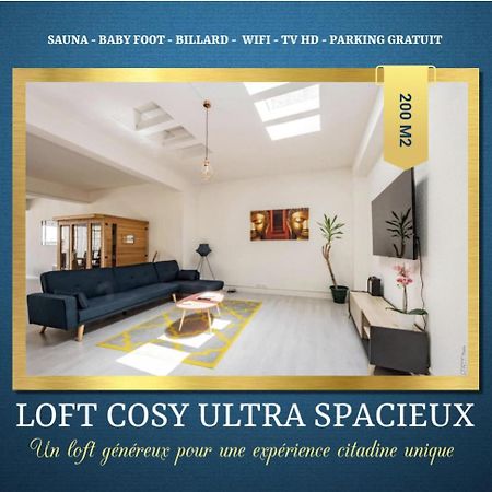 Loft Cosy - Hypercentre - Sauna - 200M2 - Wifi Graulhet Extérieur photo